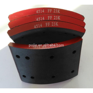 NON Asbestos brake lining 4514 for Truck